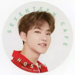 【中古】マグカップ・湯のみ ホシ オリジナルコースター 「SEVENTEEN CAFE 2018」 ドリンク注文特典