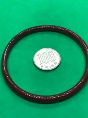 紫金砂 辰砂 内径63mmブレスレット2783