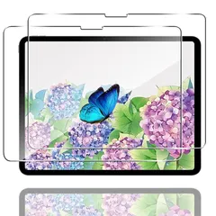 【2枚セット】 対応 iPad Pro 13インチ (2024) M4 ガラスフィルム 【日本旭硝子 硬度9H】 対応 アイパッド プロ 13 タブレット フィルム 強化ガラス 液晶 保護フィルム 3D Touch対応 、高透過率 、気泡ゼロ 、超薄型 、