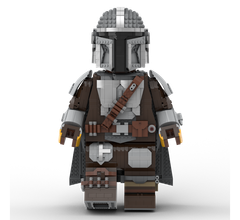 レゴ スターウォーズ マンダロリアン メガフィグ ヘルメット「なし」バージョン/ LEGO STARWARS Mandalorian Mega Figure