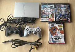 SONY プレステ2 SCPH-79000 シルバー セット【動作未確認】