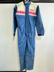 YAMAHA ツナギ　作業着　オールインワン　ストライプ　レーシング　車　DIY worktk_ab-r302-b