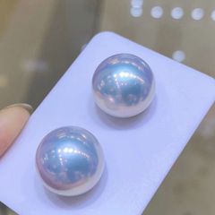 B80 マベパール 15.5ー16mm ブルー ピアス SV - メルカリ