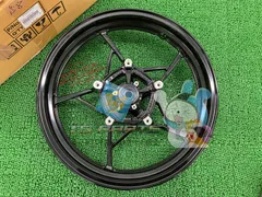 Ninja250/Z250用　純正フロントホイール 4☆NINJA250用フロントホイール315 純正.17×2.75.EX250L.'13