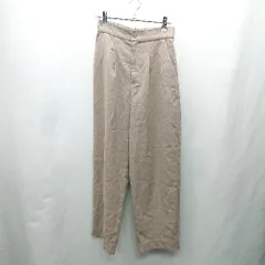 ◇ Θ KBF ケービーエフ スラックスパンツ サイズOne グレージュ系 レディース E  【1412090030321】