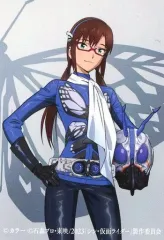 【中古】キャラカード 真希波・マリ・イラストリアス×チョウオーグ/仮面ライダー第0号 シン・仮面ライダーカード劇場版 エヴァンゲリオン コラボver. 「映画 シン・仮面ライダー」 第7弾入場者特典