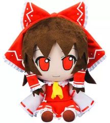 即納 缶バッチ付！ 東方 ぬいぐるみ 106 博麗霊夢 ふもふもれいむ