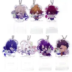 【中古】アクリルスタンド・アクリルパネル [単品] 集合 描きおろしちびキャラアクリルスタンドキーチェーン7個セット 「Switchソフト オランピアソワレ スペシャルステラセット」 同梱特典