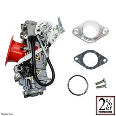 FCRキャブレター39φ　取り付けアダプターセット　SR400/500