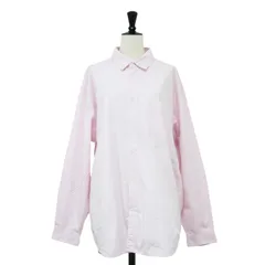 ATON エイトン シャツ ピンク サイズ:2(M) | 24春夏 ギザ コットン ウォッシュド シャツ | GIZA BROAD | レギュラーカラー 長袖 オーバーサイズ | トップス ブラウス【レディース】【中古】のサムネイル