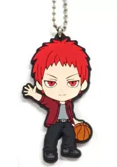 【中古】キーホルダー・マスコット(キャラクター) 赤司征十郎 ラバーマスコット きゅんキャラいらすとれーしょんず 「一番くじ 黒子のバスケ～ストバスやろうぜ!～」 K賞