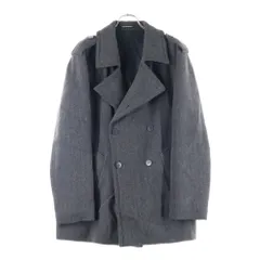 【フランス製】90s agnès b. HOMME カシミヤウールPコート 美品✨ 希少 90s アニエスベー フランス製 ウールカシミヤ