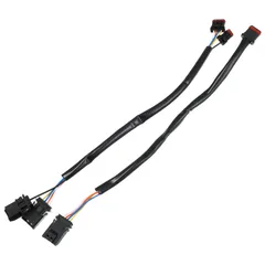 【特価商品】CAN バス回路ワイヤー 延長ハーネス 24cm スポーツスター ハンドルバー ハンドルバーワイヤーエクステンション スイッチワイヤリングハーネス Harleyに対応 AUTOHAUX Davidsonに対応 Softailに対応 Dynas El