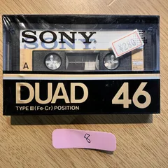 2025年最新】sony カセットテープ duad 46の人気アイテム - メルカリ