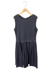 美品　FOXEY フォクシーニューヨーク ネイビー フリルワンピース 40 FOXY NEW YORK フォクシーニューヨークワンピース 40サイズ