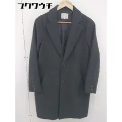 ◇ ehka sopo エヘカソポ 長袖 チェスターコート サイズ M ダークグレー レディース  【中古】 【1203020002392】のサムネイル