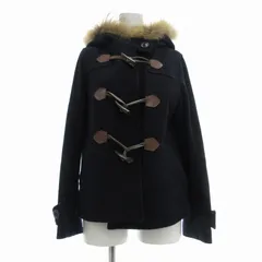 バナーバレット Banner Barrett ダッフルコート ひざ丈 ファー 38 M 紺 ネイビー /TN 1019 ■MGのサムネイル