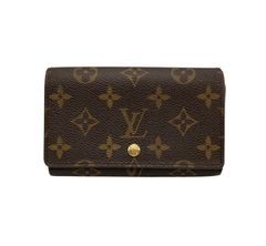 LOUIS VUITTON ルイヴィトン モノグラム ポルトモネ ビエ トレゾール M61730 中古 D4