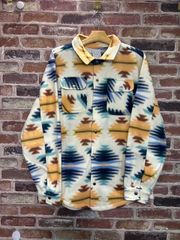 【APOLLO by FORNIA LOSANGELES】NATIVE FLEECE SHIRT JACKET (WHITE) M 希望小売価格￥9,790-（税込）__