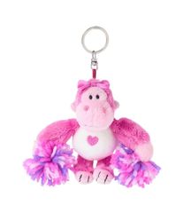 ニキ NICI ゴリラ ぬいぐるみキーリング チアリーダー