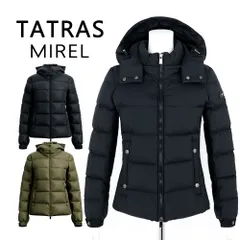 TATRAS タトラス ダウンジャケット ミレル MIREL レディース 2025-26年秋冬 新作 ショート丈 軽量 フード付き ジャケット 大きいサイズあり LJXA0025013588