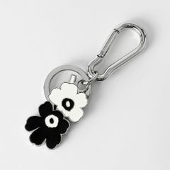 新品 マリメッコ Marimekko キーホルダー プッルッス ウニッコ キーチェーン ブラック/ホワイト