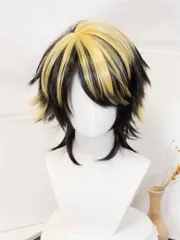 羽? 一虎 東京卍リベンジャーズ ウィッグ ネット付き コスプレ新品