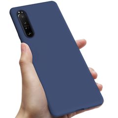 【新着商品】ケース ストラップホール ケース ワイヤレス充電 カメラ保護 指紋 TPU カバー 防止 SOG06 SO-51C スマホケース スリム 薄型 耐衝撃 青 シリコン IV 0108-XP1IV-02 1 Xperia