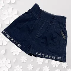 ⭐️LOVETOXIC⭐️ラブトキシック 後ろゴム デニム ショートパンツ 145cm〜155cm【M】