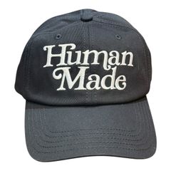2025SS Human Made × VERDY Girls Don't Cry GDC 6-Panel Cap #1 Black