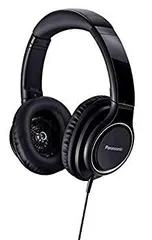 【中古】パナソニック 密閉型ヘッドホン ハイレゾ音源対応 ブラック RP-HD5-K w17b8b5