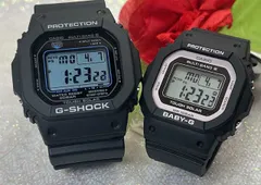 恋人たちのGショックペアウオッチg-ショック人気  婚約　夫婦 高級　クリスマス プレゼント おすすめ G-SHOCK BABY-G ペアウォッチ  カシオ 2本セット   電波ソーラー GW-M5610U-1CJFBGD-5650-1BJFアナデジ デジタル