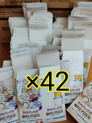 ワンピースカード 新時代の主役 box 空箱 42box 日本版 - メルカリ