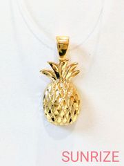 14K パイナップル ペンダントトップ【K1069】