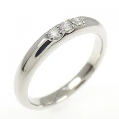 371【ミキモト】Pt900 ダイヤモンド　0.15ct リング　約8号 371【ミキモト】Pt900 ダイヤモンド 0.15ct リング 約8号 アクセサリー