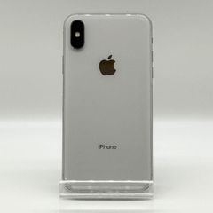 iPhoneX 64GB Apple ホワイト ソフトバンク 未使用品 バッテリー100