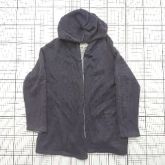 ◇ ⊇ KUMIKYOKU 組曲 シンプル系 長袖 フーディーカーディガン サイズＳ2 ネイビー系 レディース E  【1508250005145】