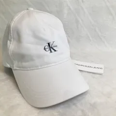 カルバンクラインジーンズ　Calvin Klein Jeans　キャップ  ホワイト