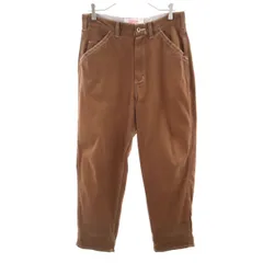 UNIVERSAL OVERALL ユニバーサルオーバーオール ペインターパンツ M ブラウン メンズ 古着