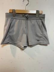 NIKE ナイキ DRI-FIT ショートパンツ グレー ドット柄 レディース M