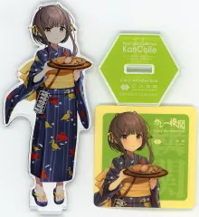 【中古】グッズセット 鵜来(浴衣/おでん) アクリルスタンドセット 「艦隊これくしょん～艦これ～ カレー機関 35th Sequence【拡張作戦】【後段作戦】」 対象メニュー注文特典