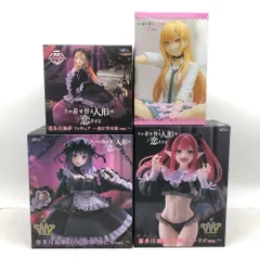 04w3565●【未開封】その着せ替え人形は恋をする プライズ4個セット T-most 喜多川海夢フィギュア ～黒江雫Ver.～ ～リズVer～ARTIST MASTERPIECE+～黒江雫衣装Ver.～ ぬーどるストッパーフィギュア‐喜多川海夢-【中古品】