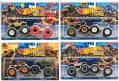 【新品】ミニカー 1/64 Hot Wheels モンスタートラック 2パック 8個アソート [FYJ64-986T]