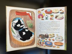 ▲猫▲ リチャード・スキャリー 「Mouse's house」ねずみの家　アンティーク絵本　ビンテージ絵本　ネコ　ねこ 古書　ネズミ