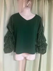 700.VIS袖がオシャレな長袖トップス☆