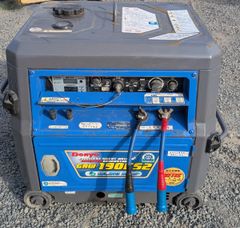 鹿児島発デンヨー 防音型 ガソリンエンジンウェルダー(インバータ発電機兼溶接機）GAW190ES2送料別