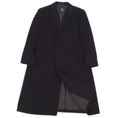 美品 バーバリー ロンドン BURBERRY LONDON コート ロングコート チェスターコート カシミヤ ウール アウター メンズ 92-170-5(M相当) ブラックのサムネイル