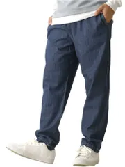 LL_D-ブルーデニム-65 [ジェニュインディッキーズ] ワークパンツ メンズ ワイドパンツ シェフパンツ 8C0685 LL D-ブルーデニム-65