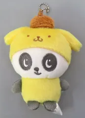 【中古】キーホルダー ポムポムプリン ミニぬいぐるみBM 「パンシェル×サンリオキャラクターズ」