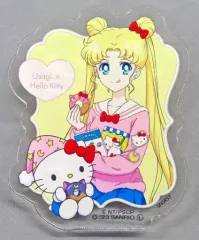 【中古】クリップ 月野うさぎ×ハローキティ 「劇場版 美少女戦士セーラームーンCosmos×サンリオキャラクターズ アクリルクリップコレクション」